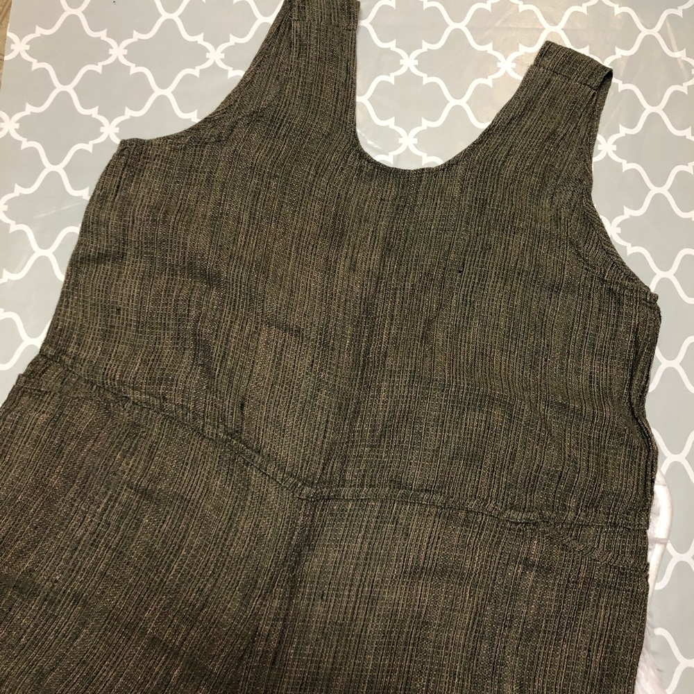 Flax Oversized Linen Jumpsuit